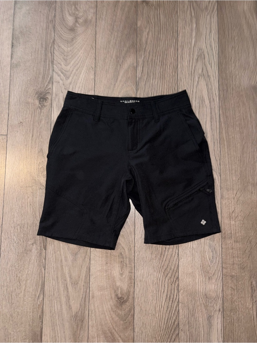 Columbia Black Hybrid Outdoor Hiking Shorts